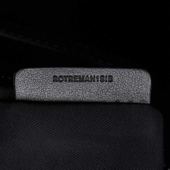 Burberry Grey Leather Embossed Abbeydale Backpack Bag - Picture 10 of 12